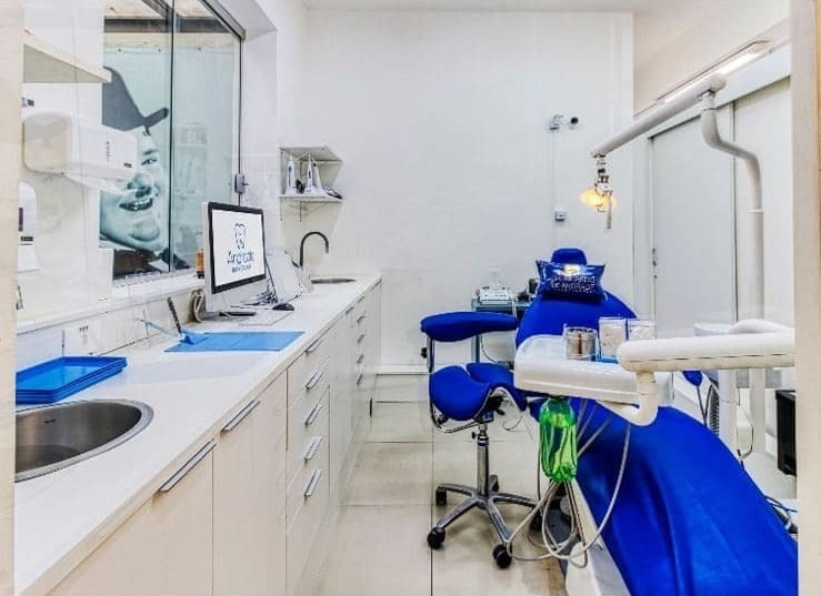 Home área tratamento consultório para limpeza dentária