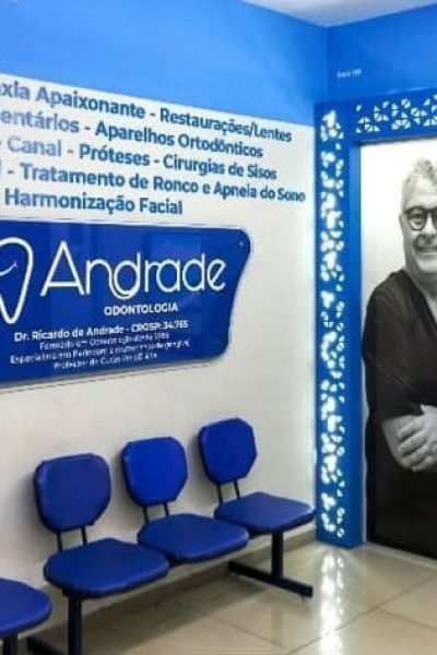 área recepção consultório para limpeza dentária