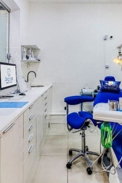 área tratamento consultório para limpeza dentária